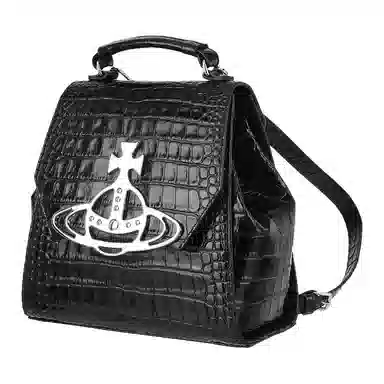 Vivienne Westwood Saturn Logo Backpack