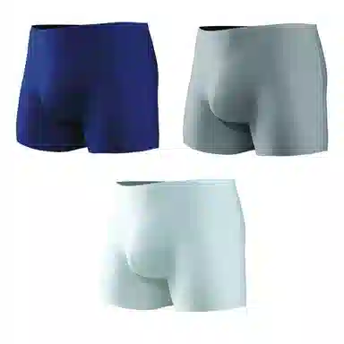 EFUTON Ice Silk Breathable Underwear 3-Pack Men