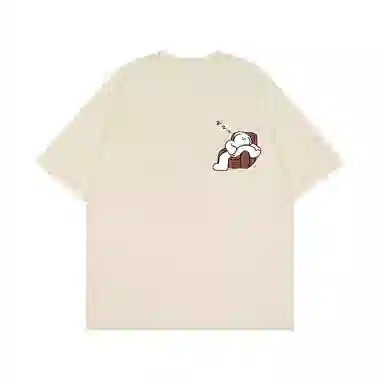 莫代尔 舒适宽松纯棉柔软亲肤百搭休闲气质简约潮流设计感时尚多色可选圆领卫衣可外穿打底衣 男女同款