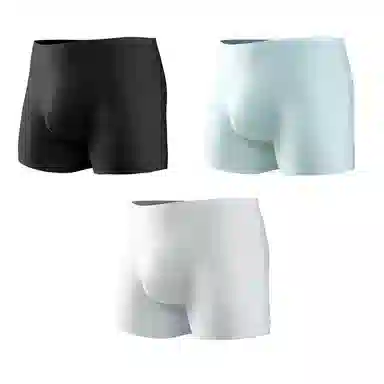 EFUTON Ice Silk Breathable Underwear 3-Pack Men