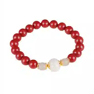 小银匠 多福南瓜转运 福气满满 水逆退散 时来好运 诸事顺利新中式民族风复古气质国潮百搭好运 朱砂 手串 女款