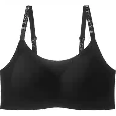 黛尔佳人 无痕内衣女小胸聚拢收副乳防下垂无钢圈薄款透气果冻美背心胸罩文胸 女款