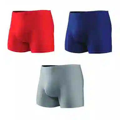 EFUTON Ice Silk Breathable Underwear 3-Pack Men