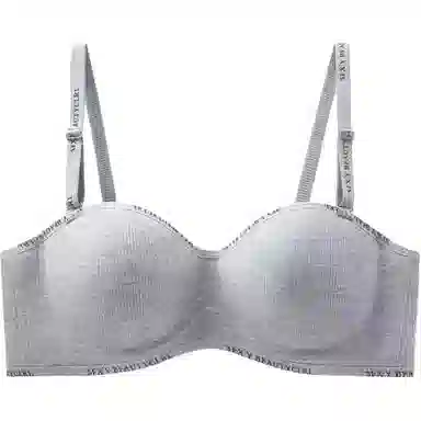 黛尔佳人 无痕内衣女大胸显小胸聚拢夏季薄款防下垂软支撑胸罩文胸 女款