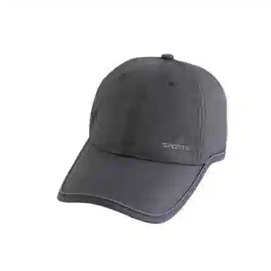 艾佳微 春夏季反光条醒目轻薄打孔透气户外出行遮阳防晒速干 涤纶 鸭舌帽 男女同款情侣款