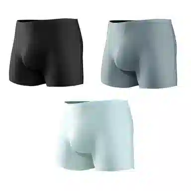 EFUTON Ice Silk Breathable Underwear 3-Pack Men