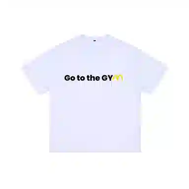 莫代尔 舒适宽松纯棉柔软短袖亲肤百搭休闲气质简约潮流设计感时尚多色可选圆领卫衣大学生外出可穿打底衣 男女同款