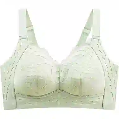 黛尔佳人 大胸显小聚拢超薄透气聚拢上托胸罩收副乳无痕蕾丝防下垂内衣文胸 女款