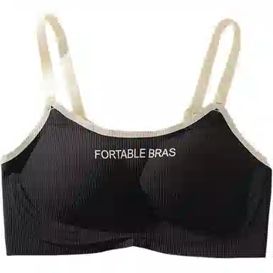 黛尔佳人 无钢圈无痕内衣云朵学生少女小胸聚拢上托运动轻甜美透气内衣文胸 女款