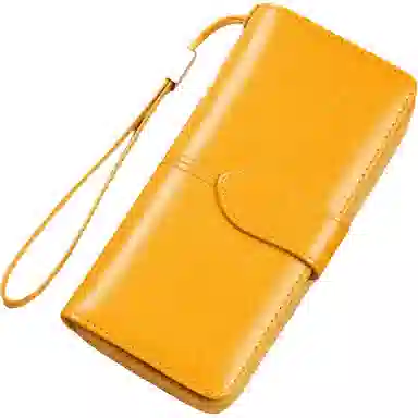 歌若拉 长款多卡位 牛皮 皮夹钱包 女款 多色