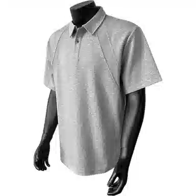BLACK AT cleanfitPolo