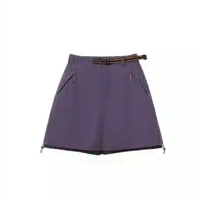 木清清 户外休闲百搭防走光运动可调节腰带简约工装短裙 女款