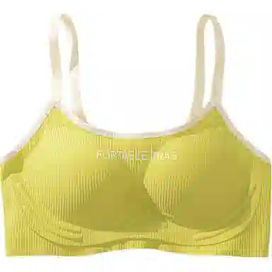 黛尔佳人 无钢圈无痕内衣云朵学生少女小胸聚拢上托运动轻甜美透气内衣文胸 女款