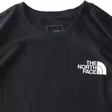 The North Face Logo Crewneck T-Shirt Black