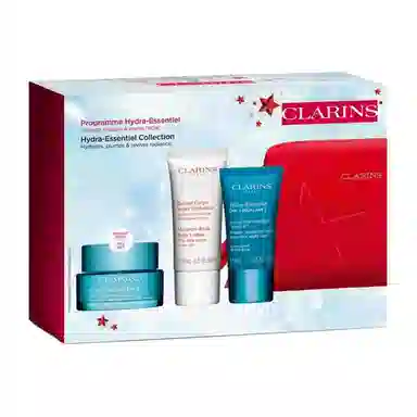 娇韵诗 三重奏保湿霜+身体霜+晚霜+化妆包 滋润