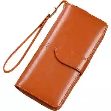 歌若拉 长款多卡位 牛皮 皮夹钱包 女款 多色