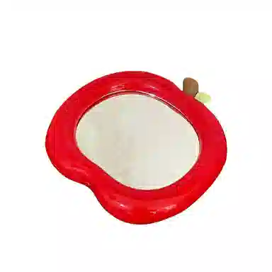 米甜兔 可爱化妆便携台式可立梳妆镜子