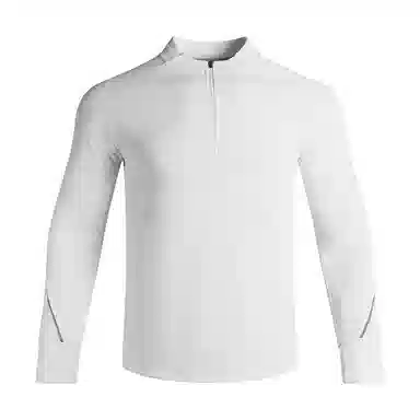 浪莎 半拉链春秋季针织跑步速干运动上衣长袖健身衣 男款