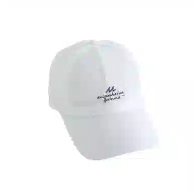 艾佳微 简约刺绣速干帽子户外防晒帽运动透气韩版轻薄百搭遮阳帽 棉 鸭舌帽 男女同款情侣款