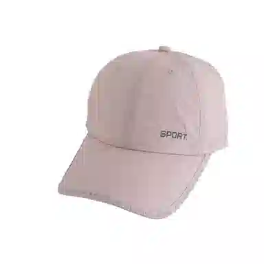 艾佳微 春夏户外休闲钓鱼轻薄防晒遮阳帽简约时尚透气网眼速干 涤纶 鸭舌帽 男女同款情侣款