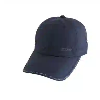 艾佳微 春夏户外休闲钓鱼轻薄防晒遮阳帽简约时尚透气网眼速干 涤纶 鸭舌帽 男女同款情侣款