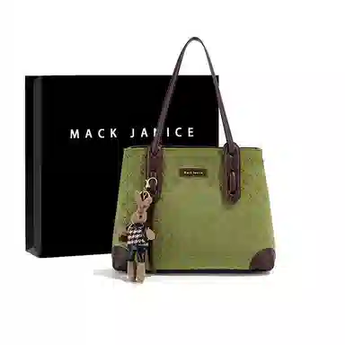 MACKJANICE Tote Bag Green