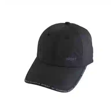 艾佳微 春夏户外休闲钓鱼轻薄防晒遮阳帽简约时尚透气网眼速干 涤纶 鸭舌帽 男女同款情侣款