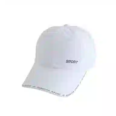 艾佳微 春夏户外休闲钓鱼轻薄防晒遮阳帽简约时尚透气网眼速干 涤纶 鸭舌帽 男女同款情侣款