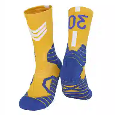 轻迎 春夏儿童实战训练长筒运动袜青少年防滑袜男童中筒袜子篮球袜 男女同款