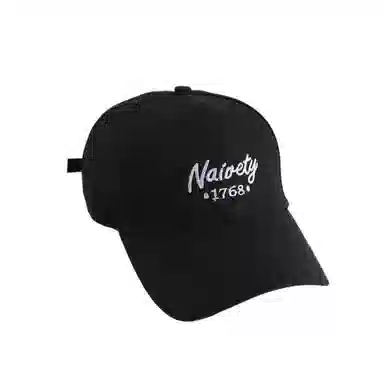 艾佳微 时尚透气户外韩版刺绣字母大头围显脸小 棉 鸭舌帽 男女同款情侣款