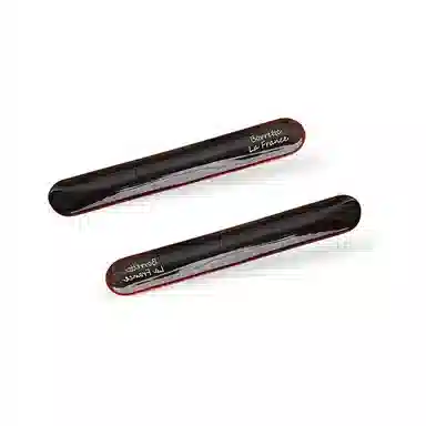 蒙妮 法式复古金标小法棍 醋酸 发夹 女款