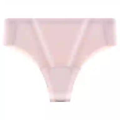 二三二三 抑菌云感棉裆部舒适亲肤纯欲丁字三角裤裸感高弹纯色透气不夹臀内裤 女款 组合装