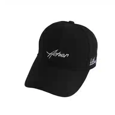 艾佳微 刺绣软顶休闲百搭韩版潮嘻哈太阳帽遮阳大头围显脸小 棉 鸭舌帽 男女同款情侣款