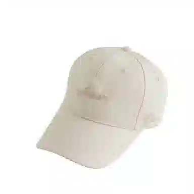 艾佳微 刺绣软顶休闲百搭韩版潮嘻哈太阳帽遮阳大头围显脸小 棉 鸭舌帽 男女同款情侣款