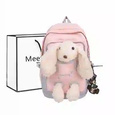 菲姿卓尔 可爱卡通玩偶 尼龙 双肩包 女款 多色