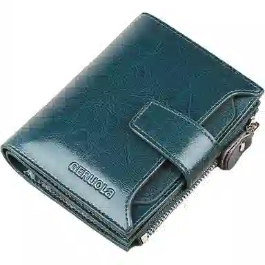 歌若拉 时尚潮流百搭 牛皮 多卡位钱包 常规 女款 多色