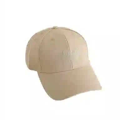 艾佳微 时尚透气户外韩版刺绣字母大头围显脸小 棉 鸭舌帽 男女同款情侣款