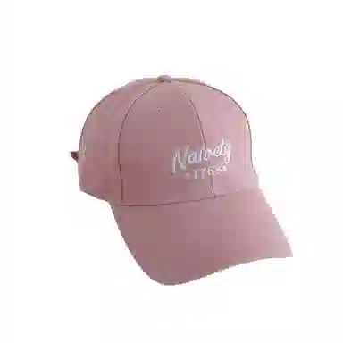 艾佳微 时尚透气户外韩版刺绣字母大头围显脸小 棉 鸭舌帽 男女同款情侣款