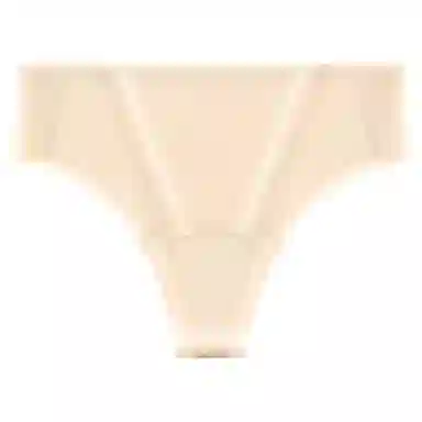 二三二三 抑菌云感棉裆部舒适亲肤纯欲丁字三角裤裸感高弹纯色透气不夹臀内裤 女款 组合装