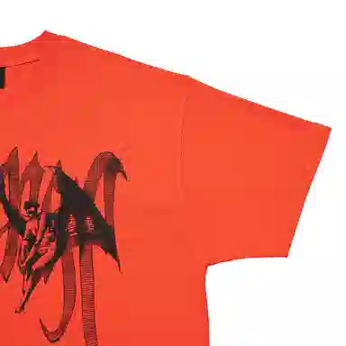 Revenge Retro Logo T-Shirt Orange