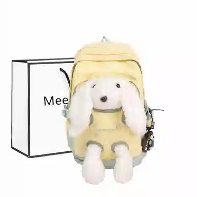 菲姿卓尔 可爱卡通玩偶 尼龙 双肩包 女款 多色