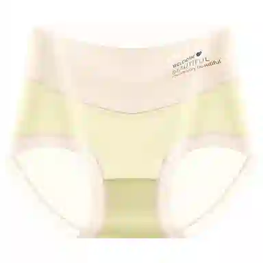 二三二三 抑菌裸感无痕亲肤高腰三角裤凉感冰丝时尚百搭不夹臀内裤 女款 组合装