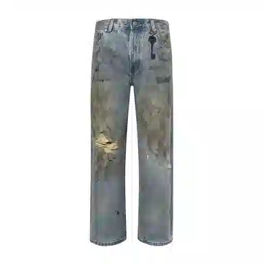 BIRTH OF ROYAL CHILD Jeans Blue