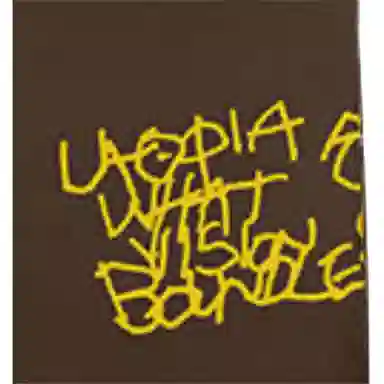 Travis Scott UTOPIA T-Shirt Brown