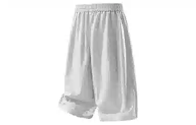 王者荣耀 美式高街纯色基础款七分裤宽松舒适亲肤透气吸汗排湿户外运动日常通勤百搭休闲短裤 男女同款