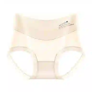 二三二三 抑菌裸感无痕亲肤高腰三角裤凉感冰丝时尚百搭不夹臀内裤 女款 组合装