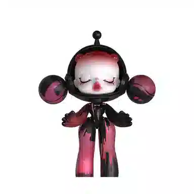 POP MART MEGA α SKULLPANDA 400% Red Crystal