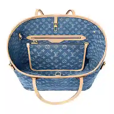 LOUIS VUITTON NEVERFULL MM Logo Monogram Tote