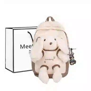 菲姿卓尔 可爱卡通玩偶 尼龙 双肩包 女款 多色