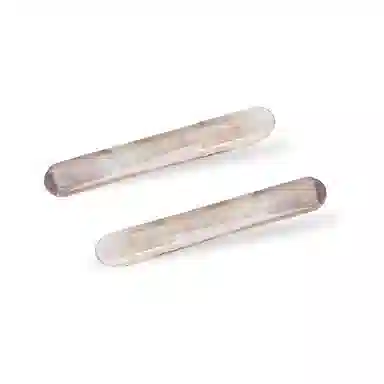 蒙妮 法式复古金标小法棍 醋酸 发夹 女款